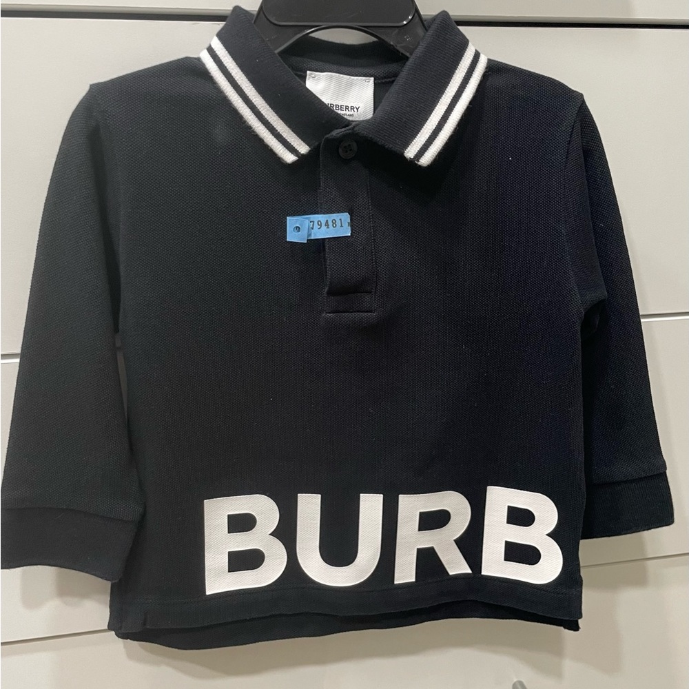 Burberry shirt for boys. Size is 2Y.